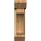 Ekena Millwork Legacy Slat Rough Sawn Bracket w/ Offset Brace, Western Red Cedar, 6"W x 18"D x 22"H BKT0604X18X22LEC06RWR - alternate 3